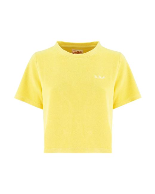 Mc2 Saint Barth Yellow T-Shirts