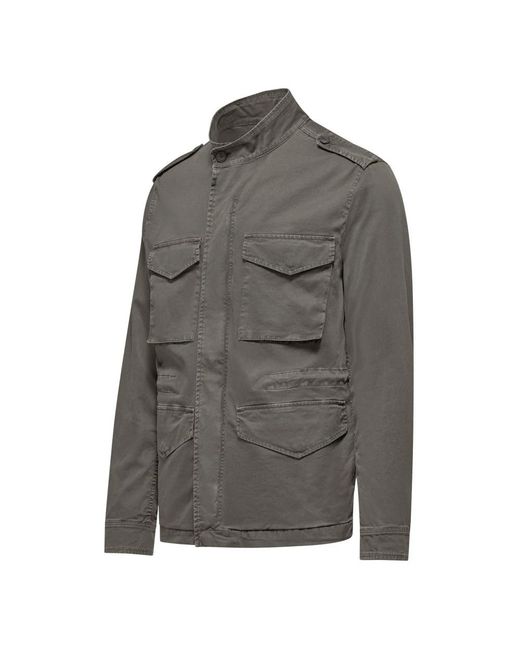 Bomboogie Militaire Jas in het Gray voor heren