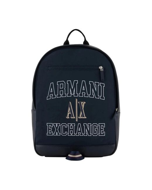 Backpacks di ARMANI EXCHANGE in Blue da Uomo