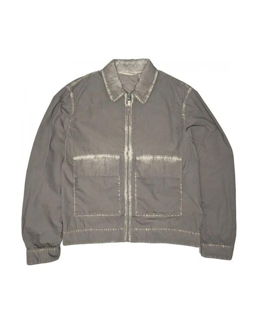 C P Company Gray Light Jackets for men