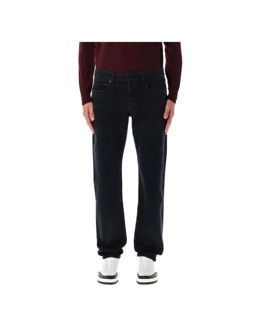 Saint Laurent Blue Straight Fit Jeans for men