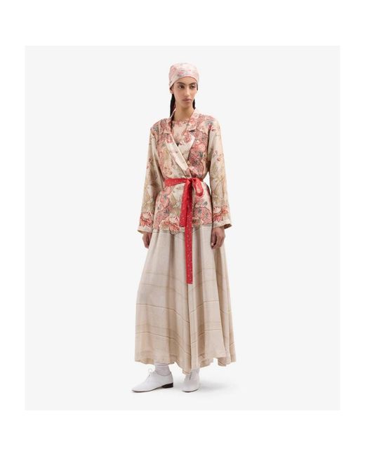 Pierre Louis Mascia Natural Maxi Skirts