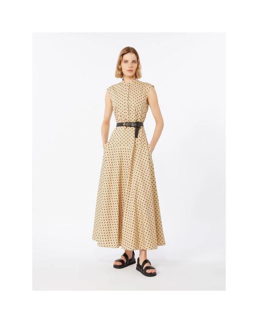Max Mara Natural Midi Dresses