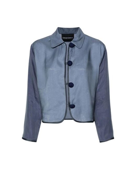 Light Jackets Emporio Armani de color Blue