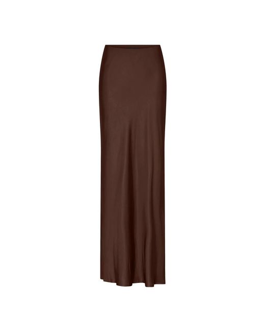 Bruuns Bazaar Maxi Rokken in het Brown