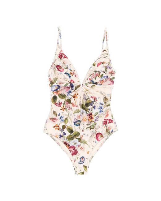 Zimmermann Metallic Swimsuits