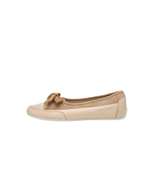 Candice Cooper Natural Ballerina Shoes