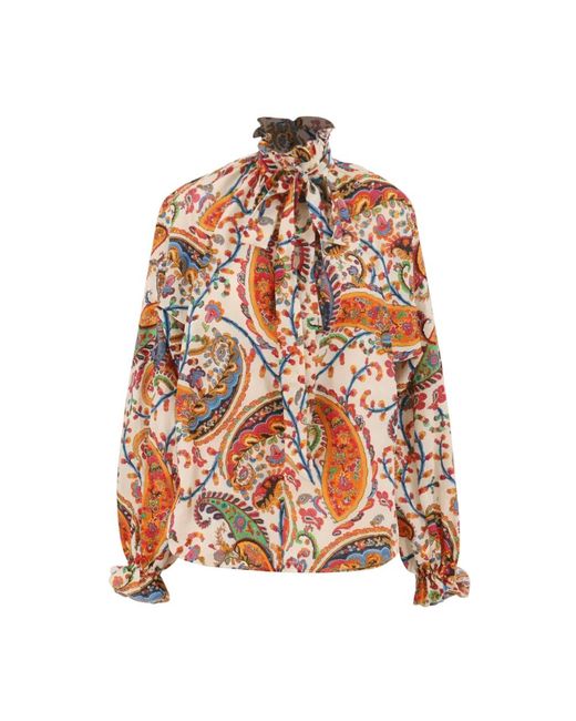 Blouses Etro de color Orange