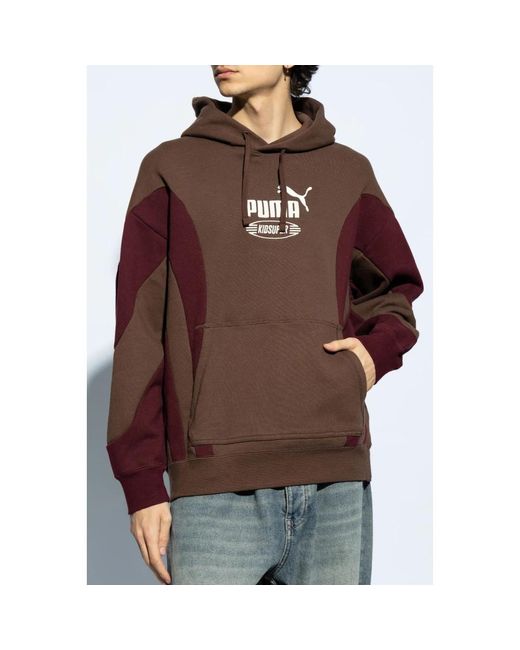 Sweatshirts & hoodies > hoodies PUMA pour homme en coloris Brown