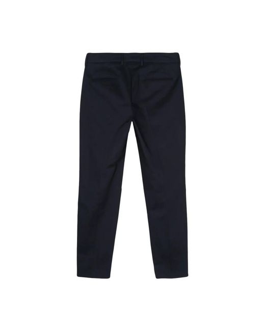 PT Torino Blue Slim-Fit Trousers