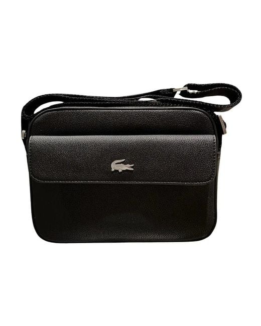 Lacoste Black Cross Body Bags