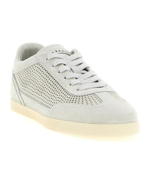 Kiton Gray Sneakers for men