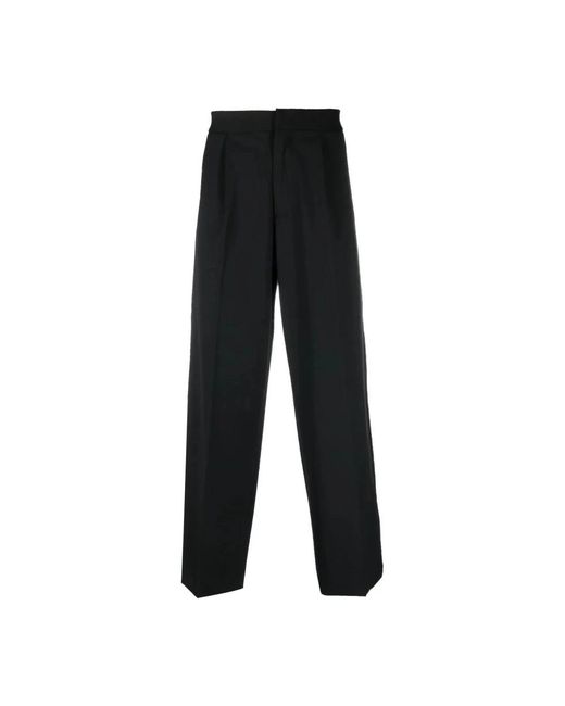 Bonsai Black Wide Trousers for men