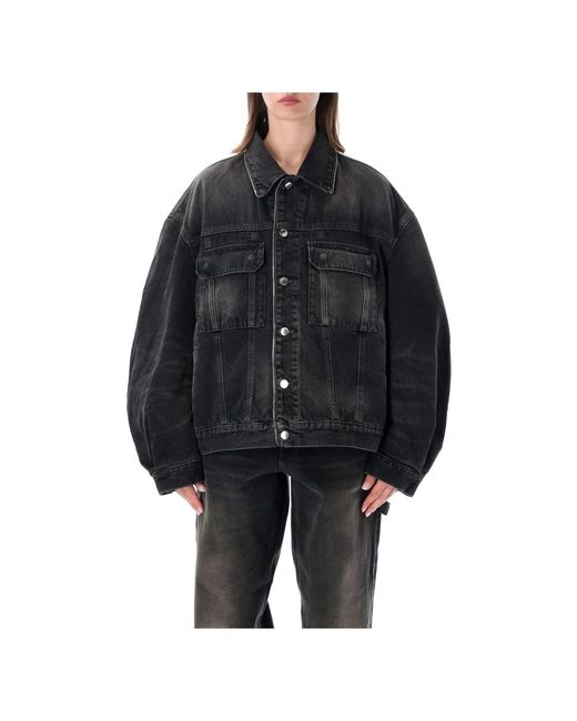 Haikure Black Denim Jackets