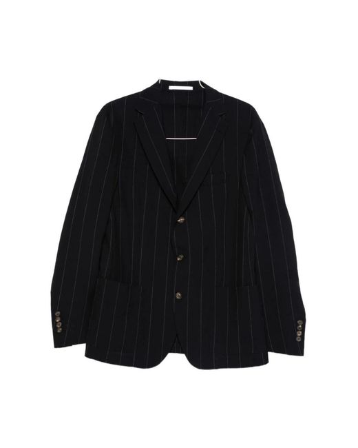 Eleventy Black Formal Blazers for men