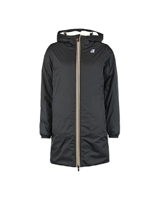 K-Way Black Light Jackets for men