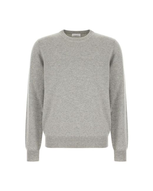 Malo Gray Cashmere Knitwear for men