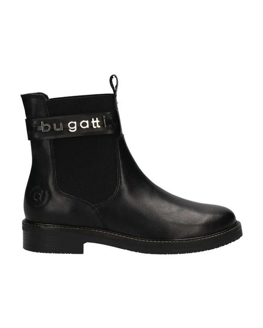Bugatti Black Chelsea Boots