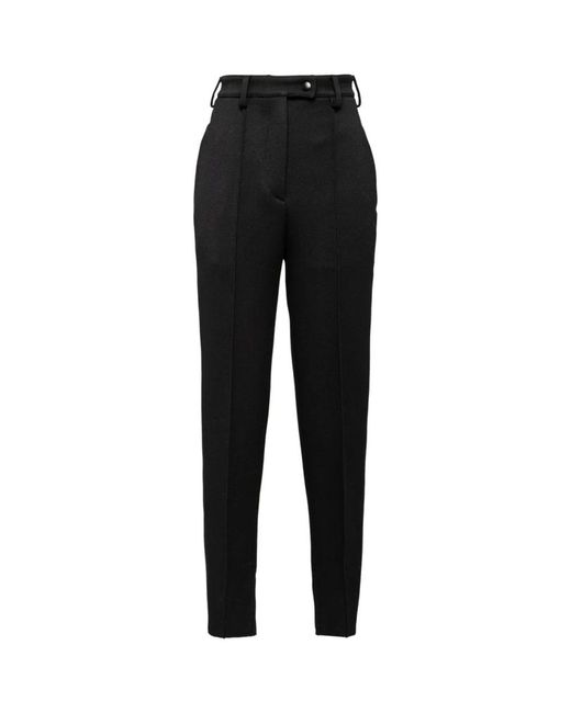 Prada Black Slim-Fit Trousers