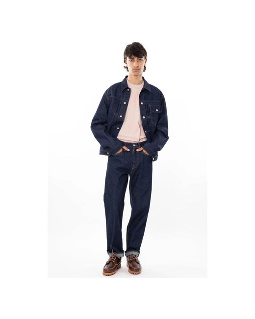 Straight Jeans CYCLE de hombre de color Blue