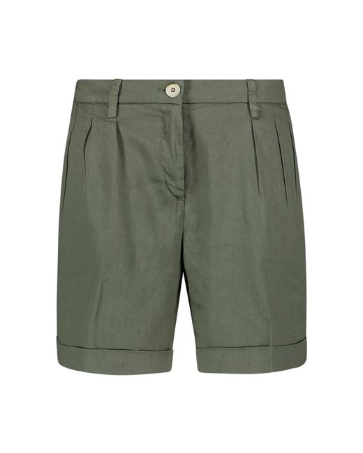 Re-hash Green Bermuda shorts