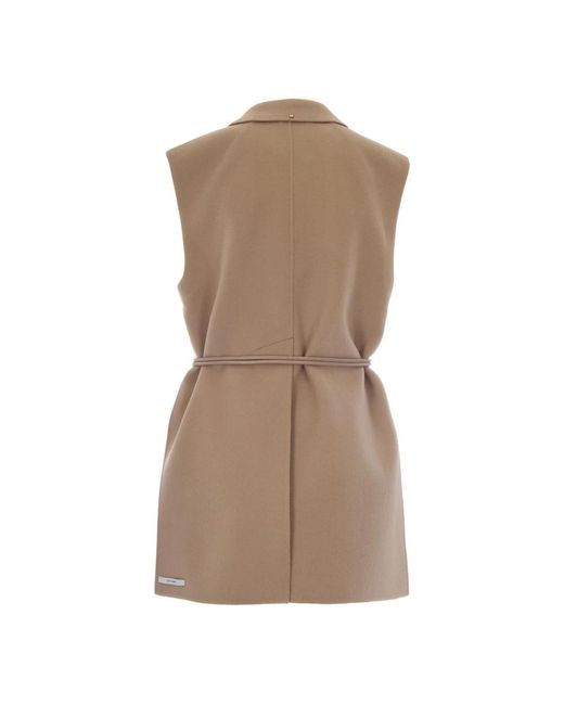 Vests Sportmax de color Brown