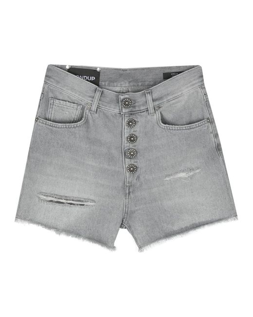 Denim shorts di Dondup in Gray