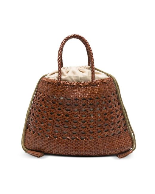 Handbags di Dragon Diffusion in Brown