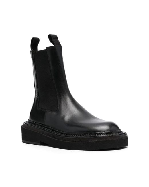 Marsèll Black Chelsea Boots