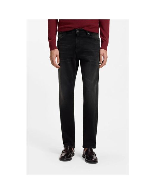 HUGO Black Slim Fit Jeans for men