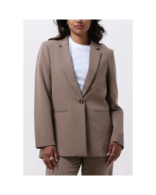 Neo Noir Brown Avery Blazer
