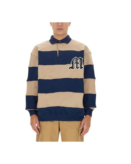 MSGM Sweatshirt Met Logo in het Blue voor heren