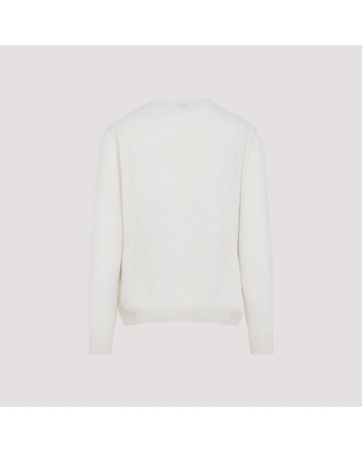 Etro White Cashmere Knitwear for men
