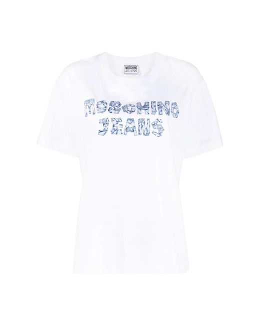 Moschino White T-Shirts