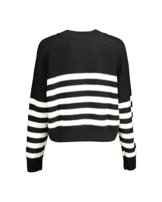Desigual Black Cotton Sweater