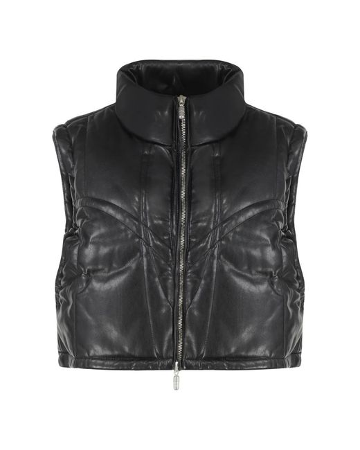 Rhude Black Waistcoats