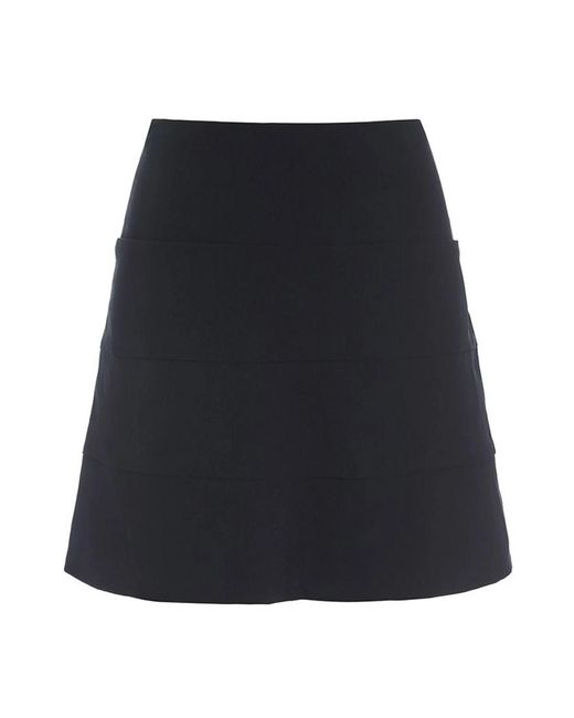 Bitte Kai Rand Black A-Linie Schwarzer Minirock Magic Stretch