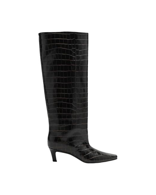 Totême Black Heeled Boots