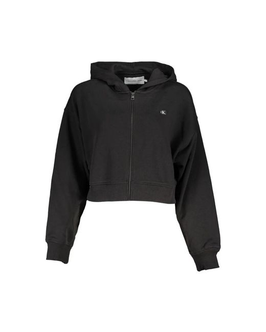 Calvin Klein Black Chic Hooded Sweatshirt