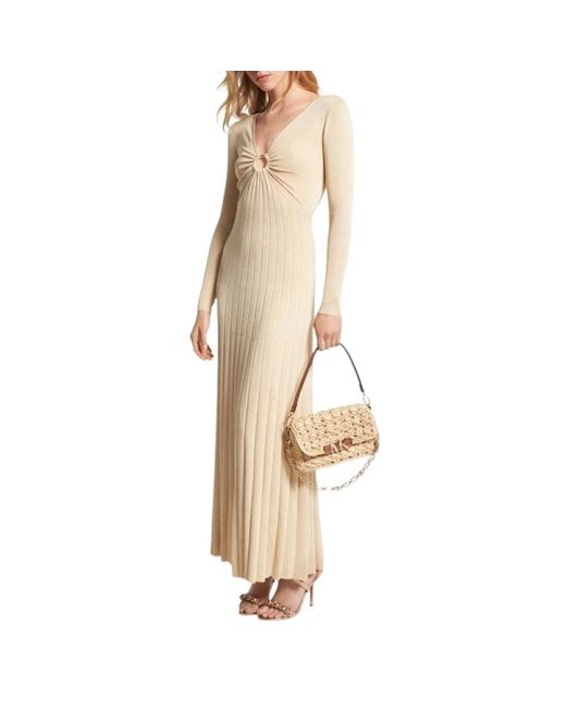 Michael Kors Metallic Maxi Dresses