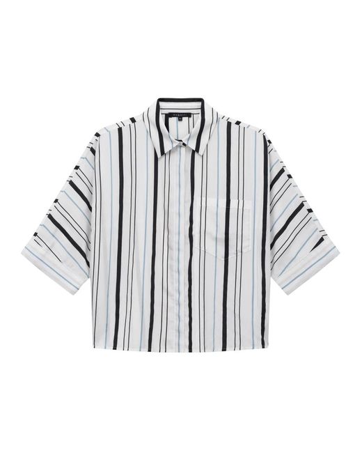 Bugatti Gestreepte Blouse in het Multicolor