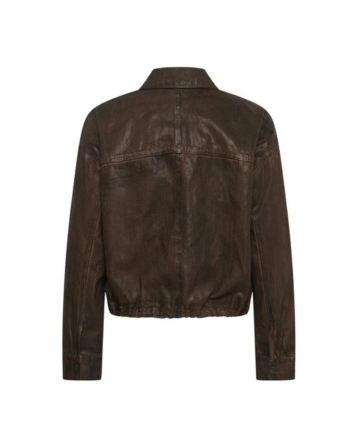 Denim Jackets Gestuz de color Green