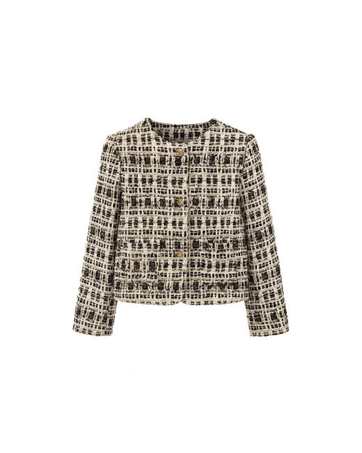 2-Biz Black Tweed Jackets