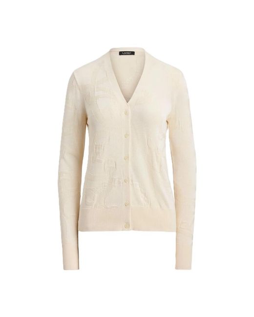 Cardigans Ralph Lauren de color Natural