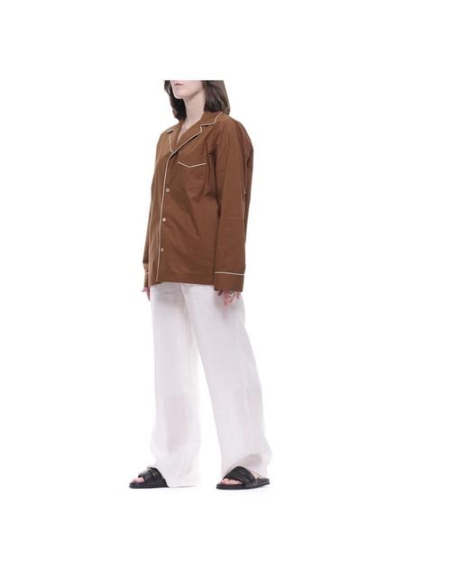Forte_forte White Wide Trousers