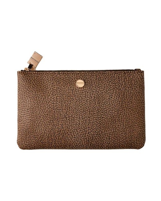 Borbonese Brown Dokumentenhalter tasche