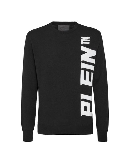 Philipp Plein Pullover Ronde Hals in het Black voor heren