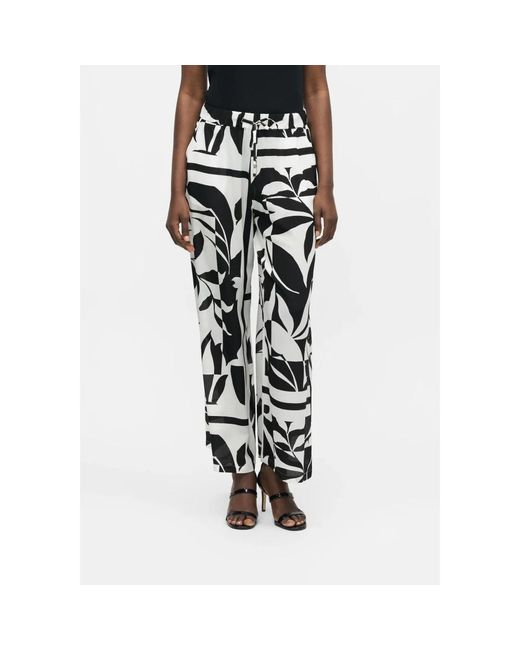 Max Mara Black Wide Trousers