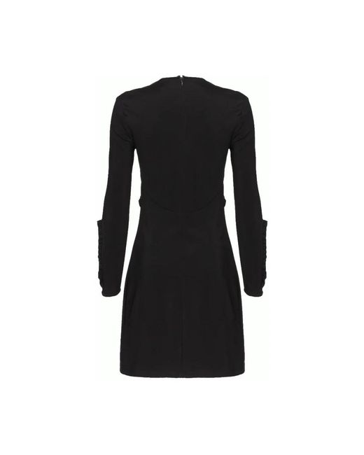 Pinko Black Short Dresses