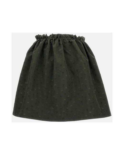 CECILIE BAHNSEN Green Short Skirts